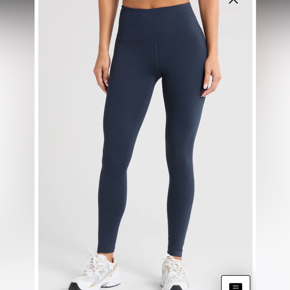 Zella Live In High Waist Leggings, Navy maritime, XS